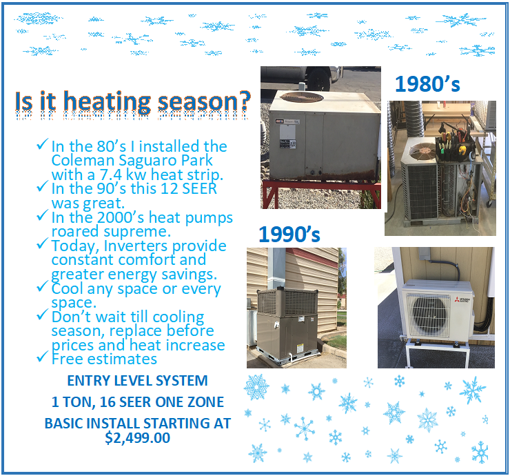 IS IT HEATING SEASONAL? AC Air Central, Heating & Cooling, Inc